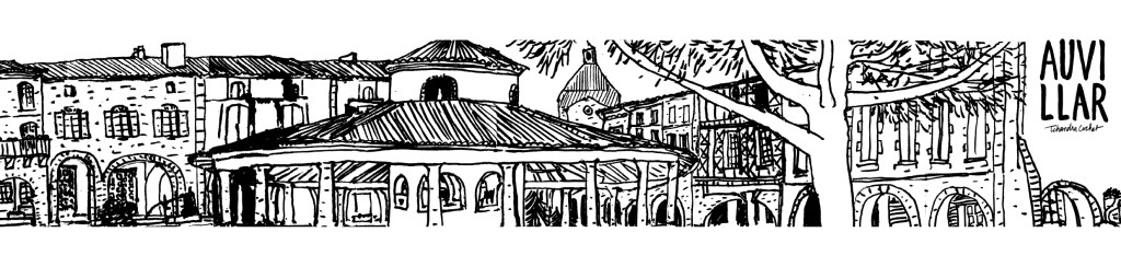 Carte panoramique Auvillar
